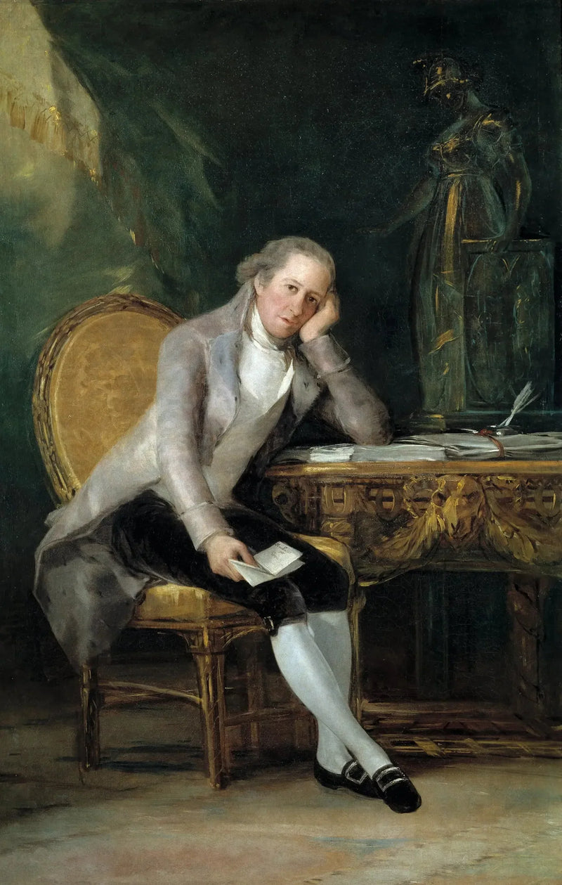 Retrato de Gaspar Melchor de Jovellanos - Francisco de Goya