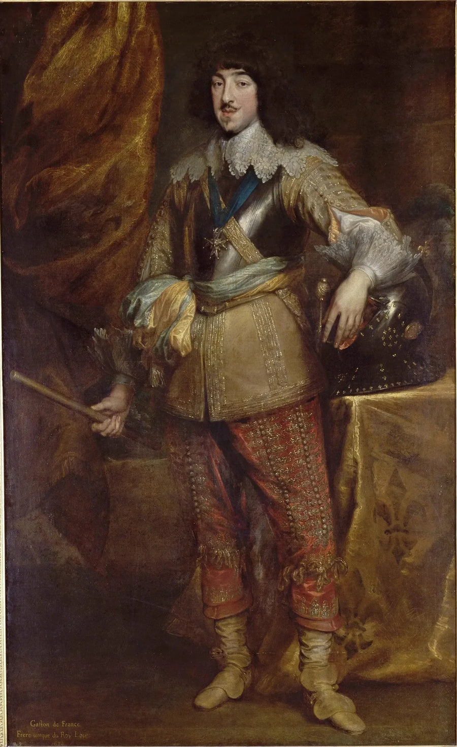 Retrato de Gaston de França - Antoine van Dyck