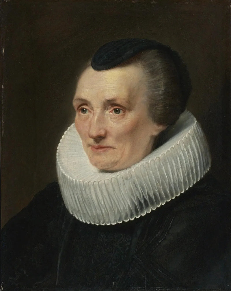 Retrato de Geertruide de Wael - Antoine van Dyck