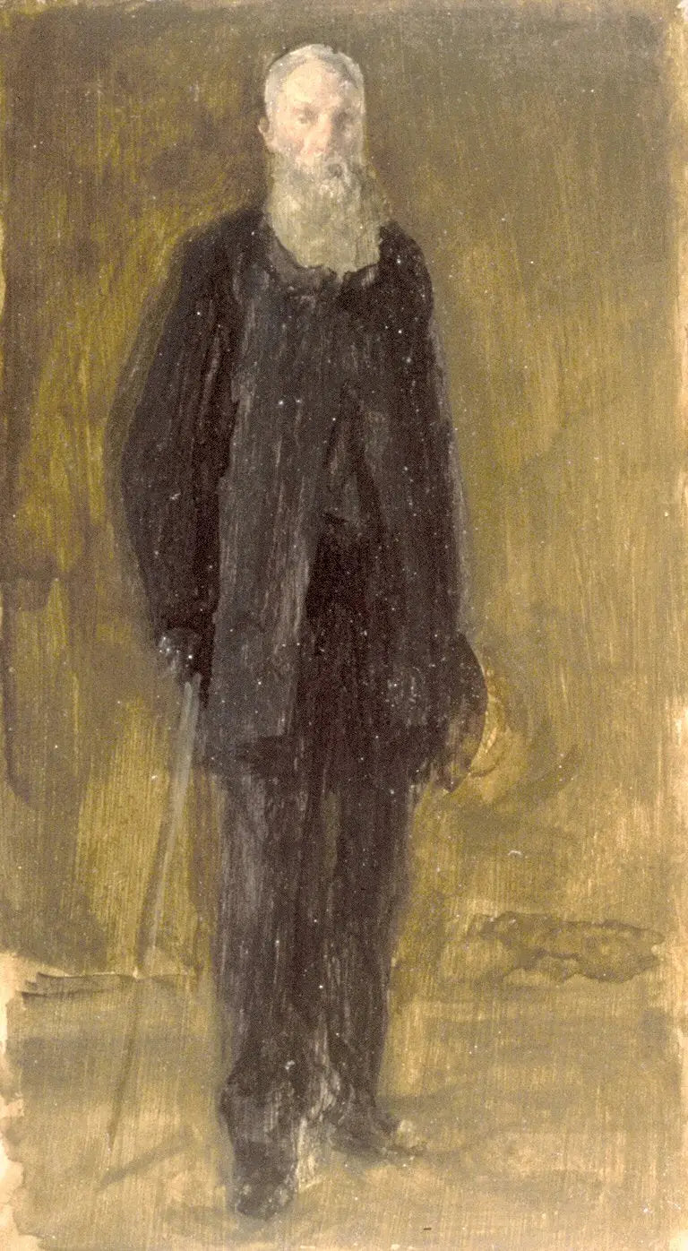 Retrato de George A. Lucas - James Abbott McNeill Whistler