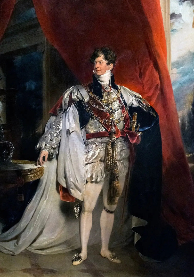 Retrato de George IV da Inglaterra - Thomas Lawrence