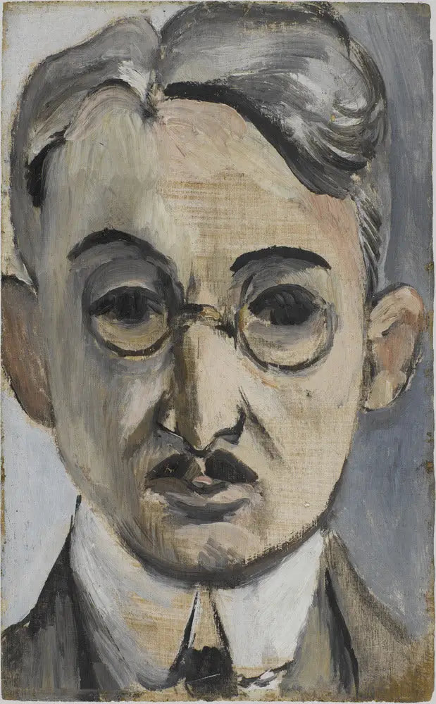 Retrato de Georges Besson de óculos - Henri Matisse