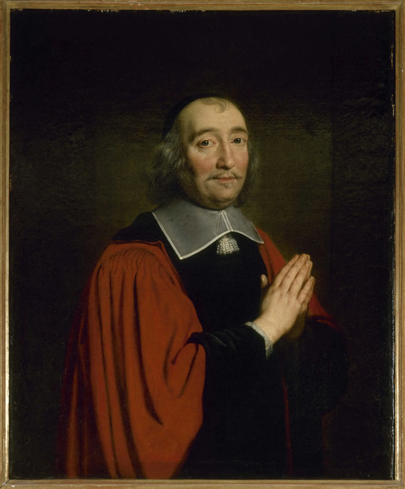 Retrato de Germain Piètre, promotor da cidade de Paris (1641-1654) - Philippe de Champaigne