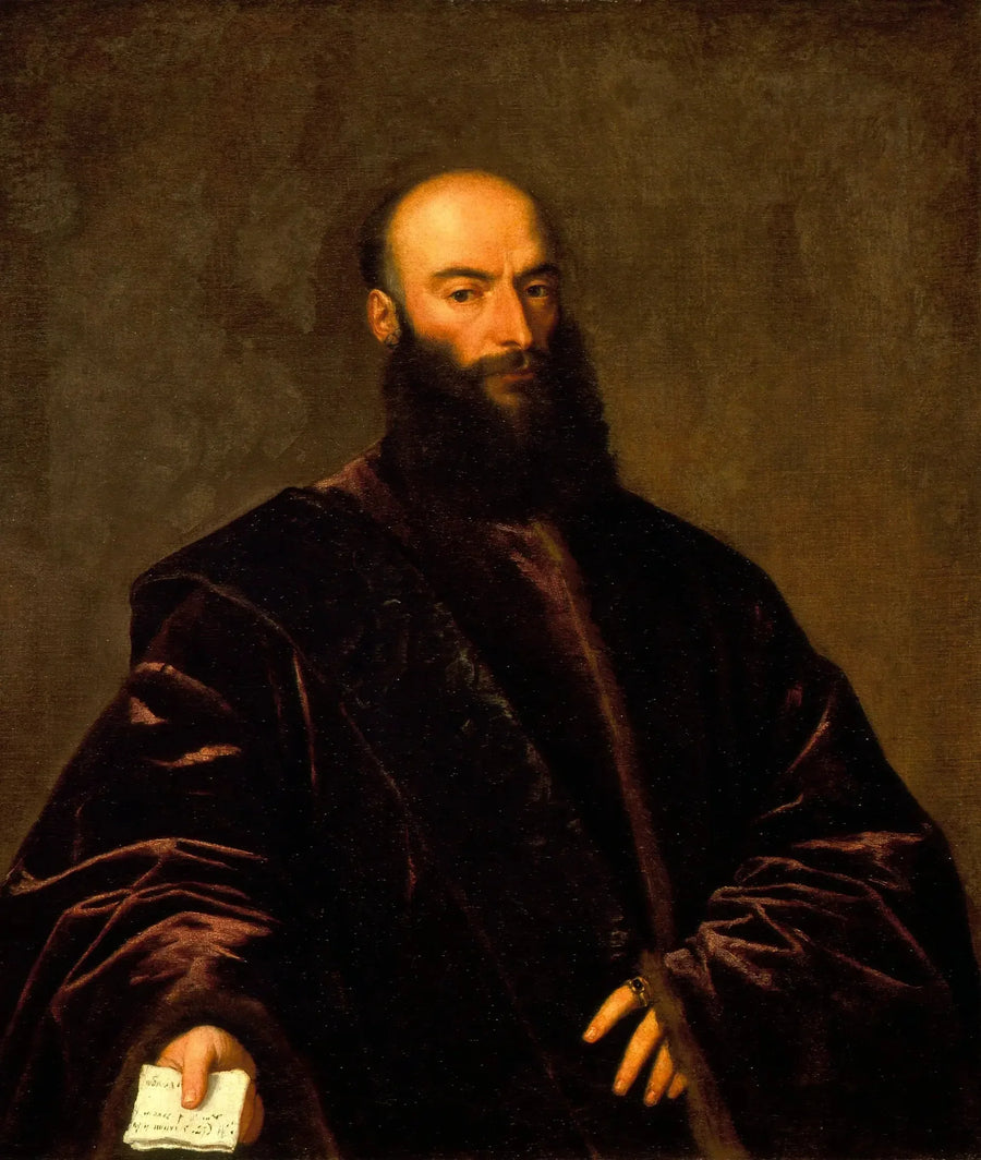 Retrato de Giacomo di Andrea Dolfin - Titian