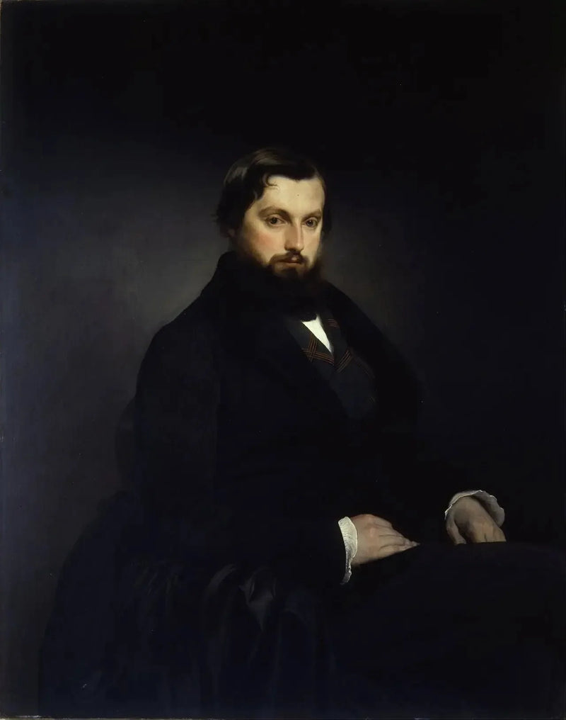 Retrato de Gian Giacomo Poldi Pezzoli - Francesco Hayez