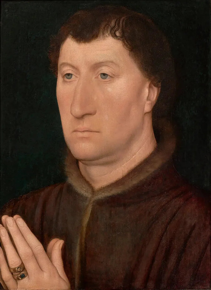 Retrato de Gilles Joye - Hans Memling