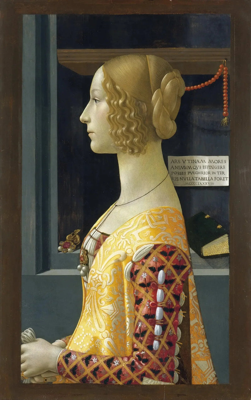 Retrato de Giovanna Tornabuoni - Domenico Ghirlandaio