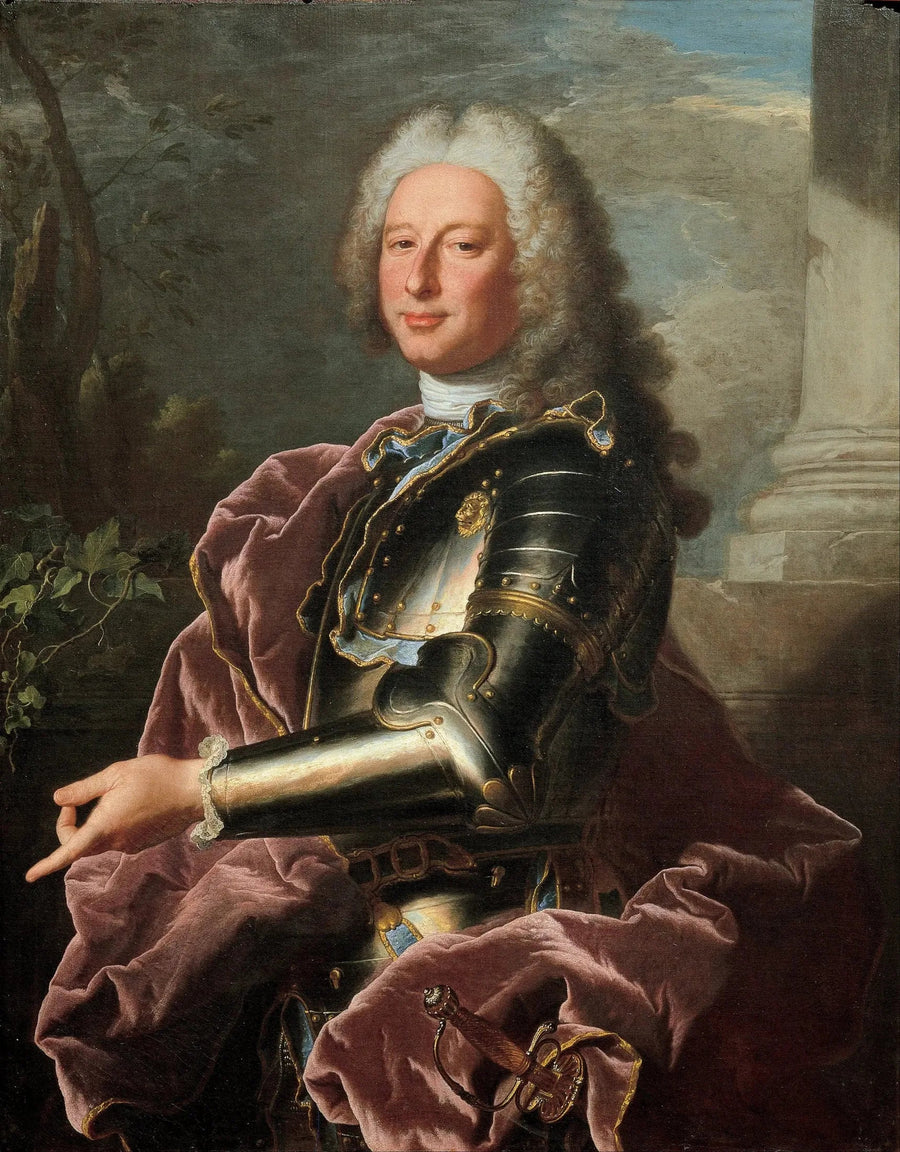 Retrato de Giovanni Francesco II Brignole-Sale - Hyacinthe Rigaud
