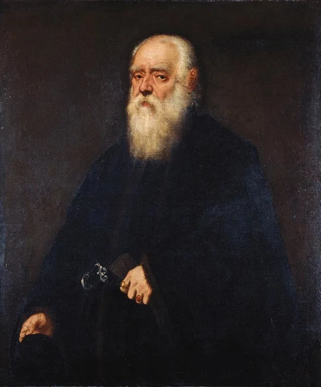 Retrato de Girolamo Pozzo - Jacopo Tintoretto
