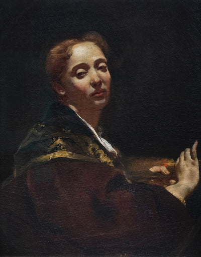 Portrait de Giulia Lama - Giovanni Battista Piazzetta - Alpha Reproduction