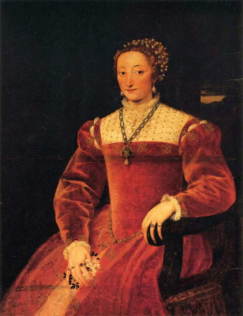 Retrato de Giulia Varano - Titian