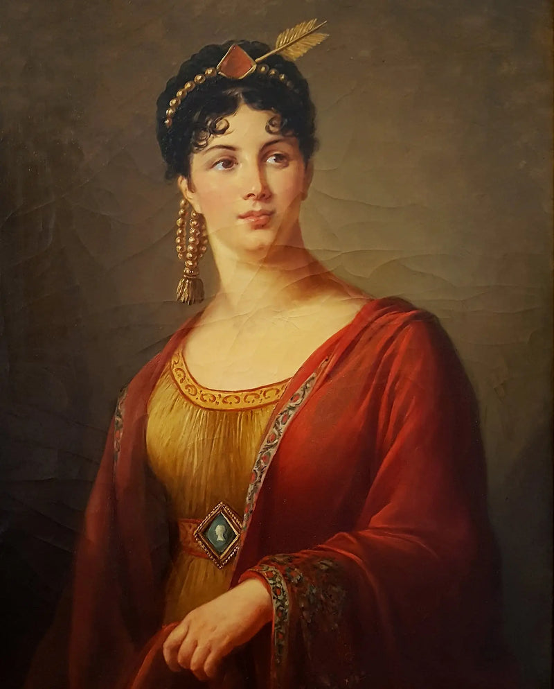 Retrato de Giuseppina Grassini - Élisabeth Vigée Le Brun