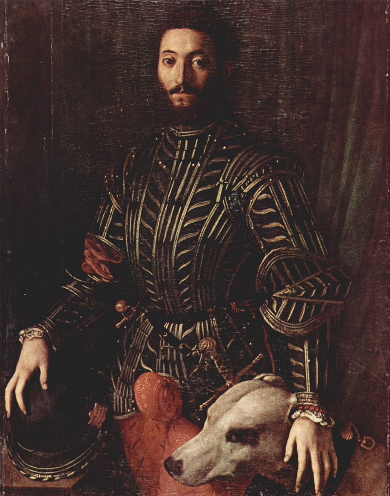 Retrato de Guidobaldo II della Rovere - Bronzino