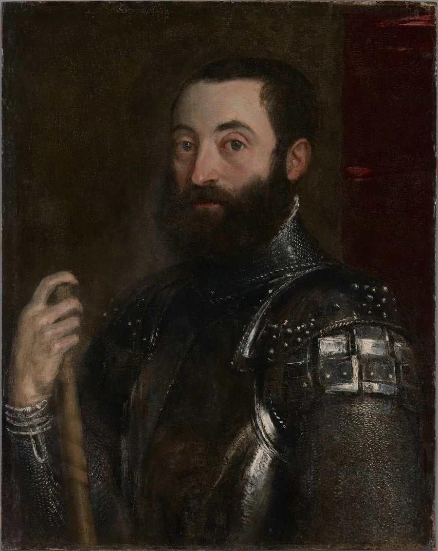Retrato de Guidobaldo II della Rovere, duque de Urbino - Titian