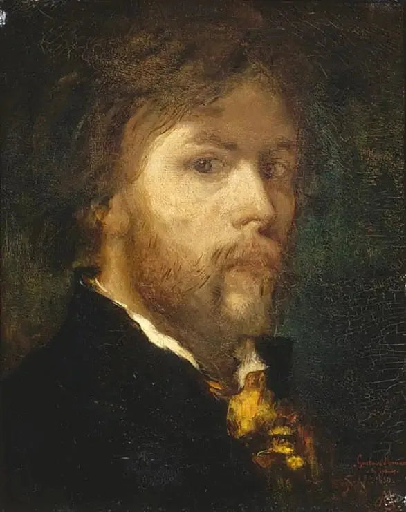 Retrato de Gustave Moreau por ele mesmo - Gustave Moreau