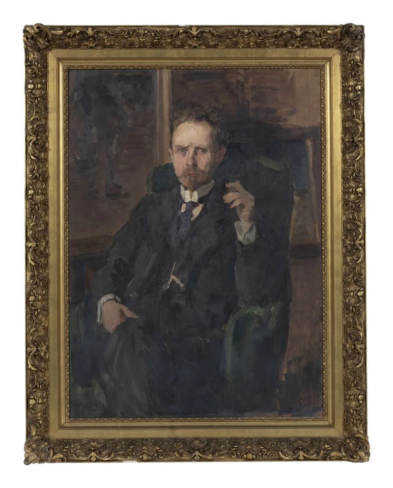 Retrato de H.M. Mennes - Isaac Israëls
