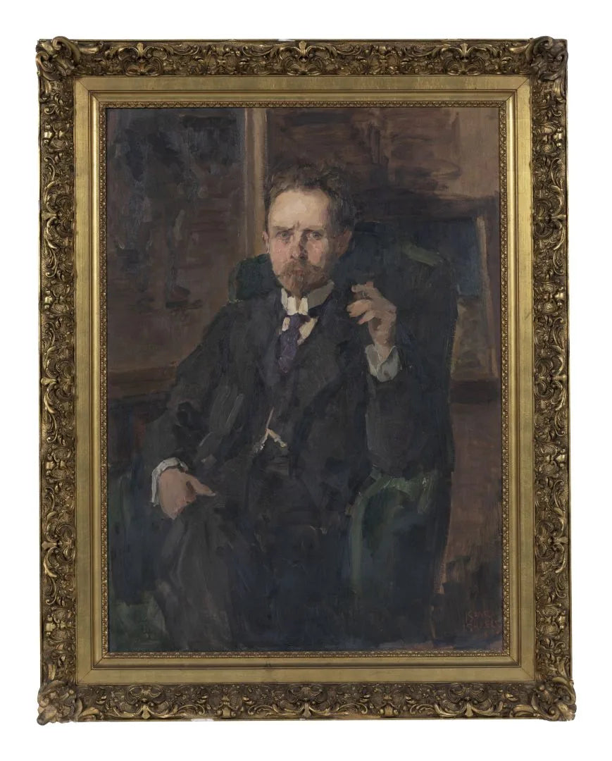 Retrato de H.M. Mennes - Isaac Israëls