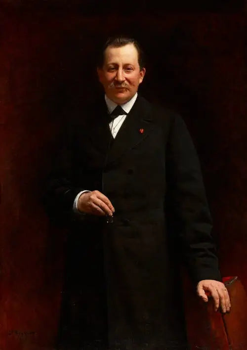 Retrato de Hermann (Jacques) Raffalovich - Léon Bonnat