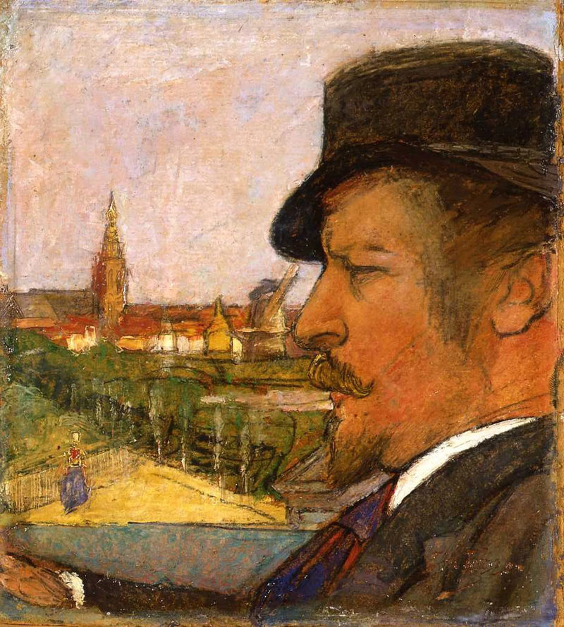 Retrato de Hidde Nijland - Jan Toorop