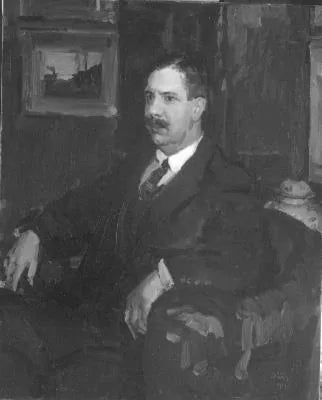 Retrato de J.M.P. Glerum - Isaac Israëls