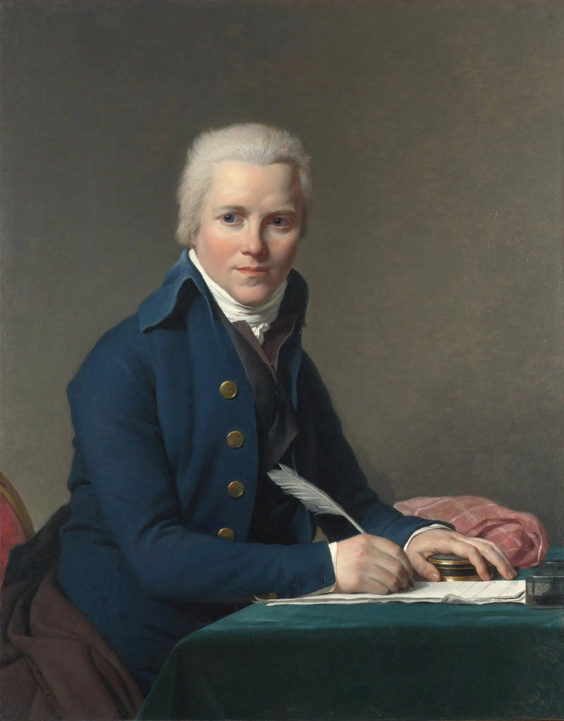 Retrato de Jacobus Blauw - Jacques-Louis David