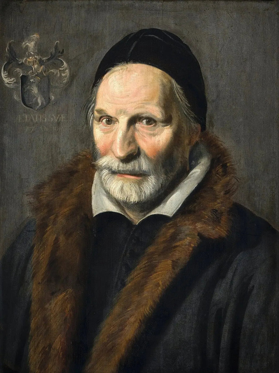 Retrato de Jacobus Zaffius - Frans Hals