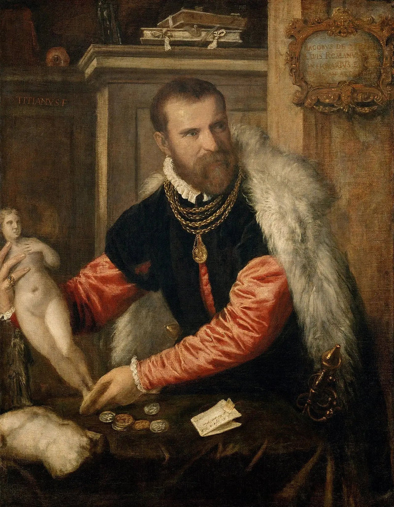 Retrato de Jacopo Strada - Titian