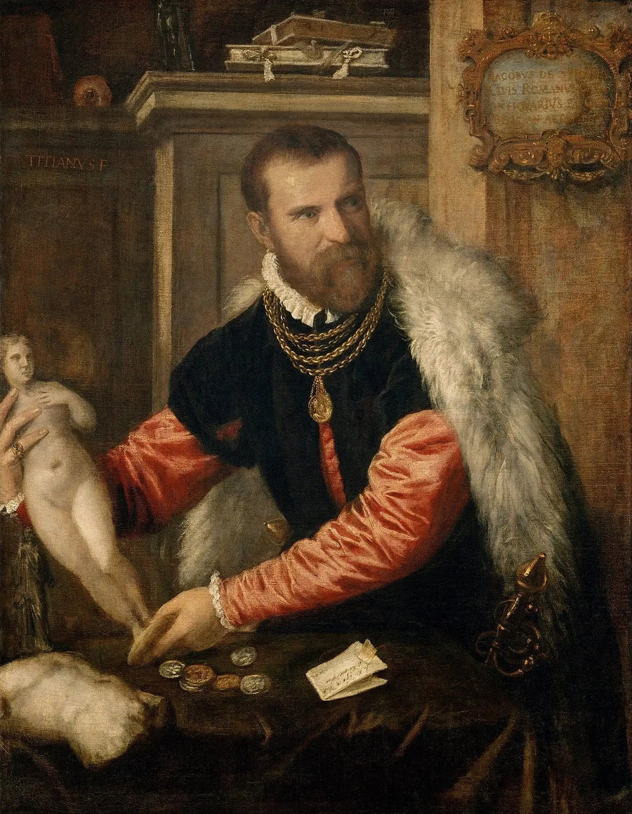 Retrato de Jacopo Strada - Titian