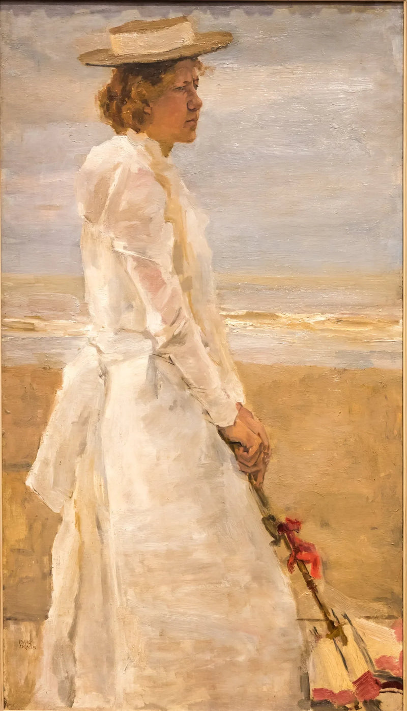 Retrato de Jacqueline Sandberg - Isaac Israëls