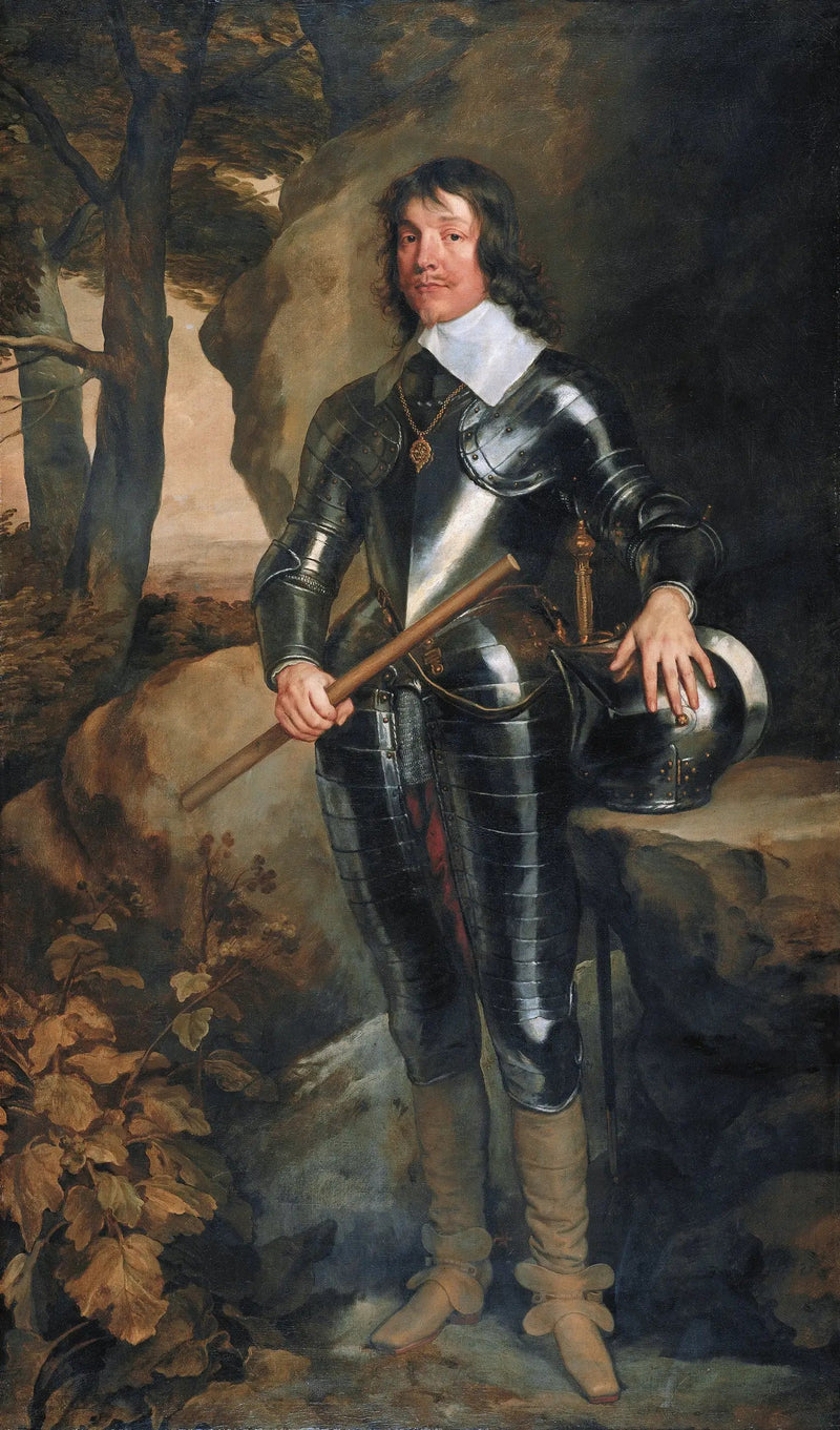 Retrato de Jacques, 1º duque de Hamilton (1606-1649) - Antoine van Dyck