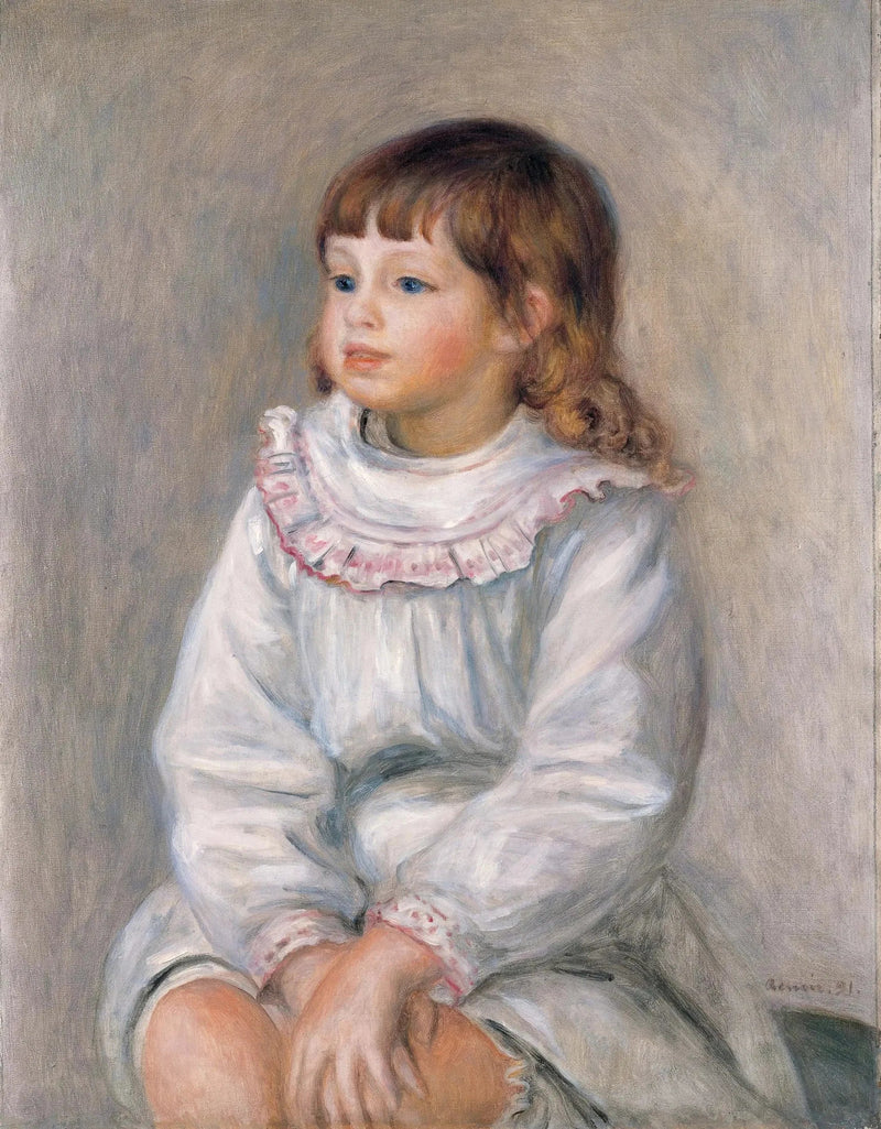Retrato de Jacques Gallimard - Pierre-Auguste Renoir