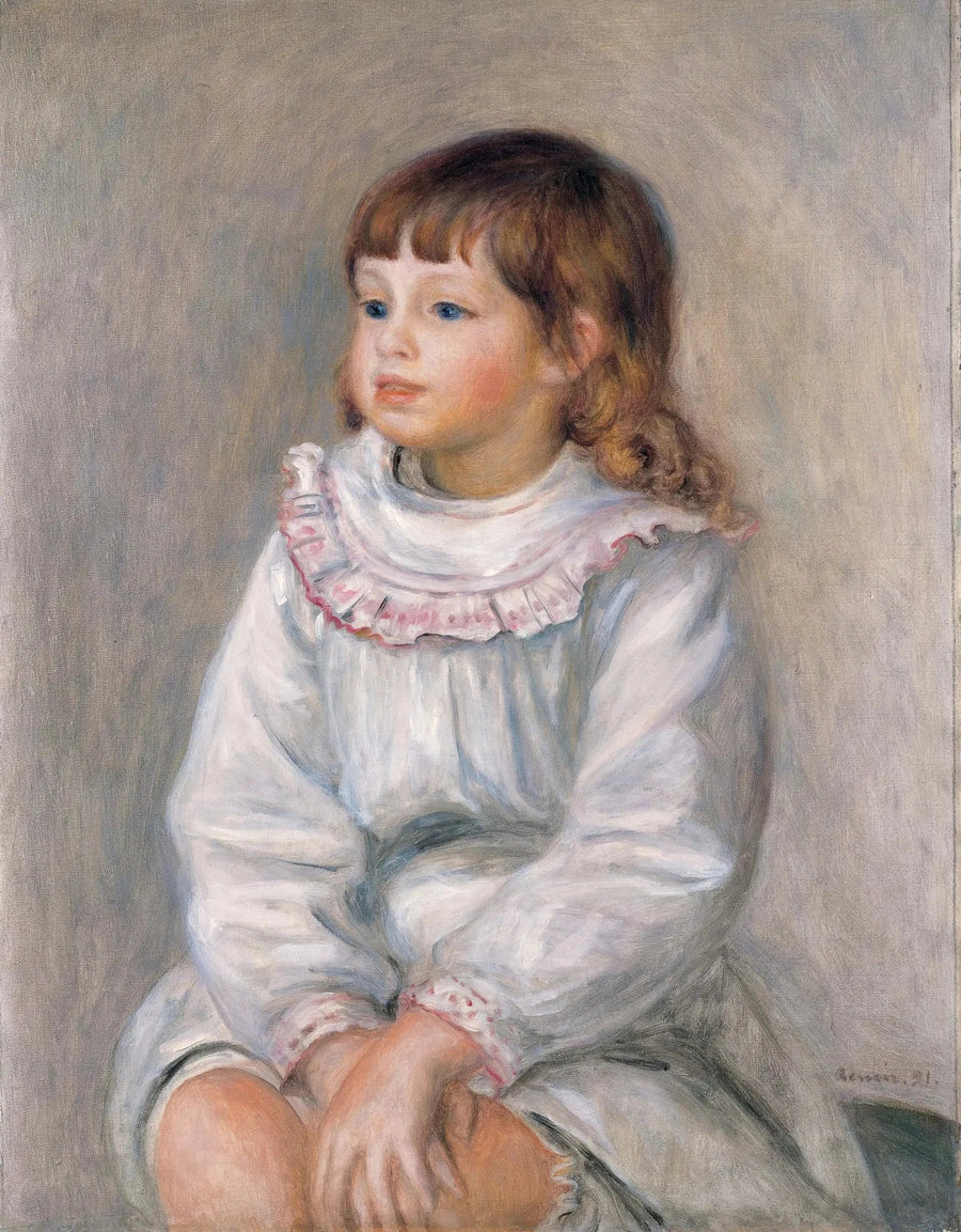 Retrato de Jacques Gallimard - Pierre-Auguste Renoir