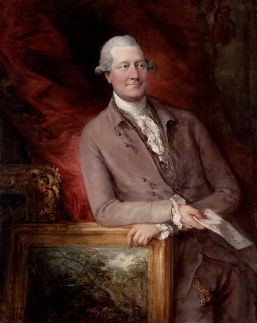Retrato de James Christie (1730 - 1803) - Thomas Gainsborough