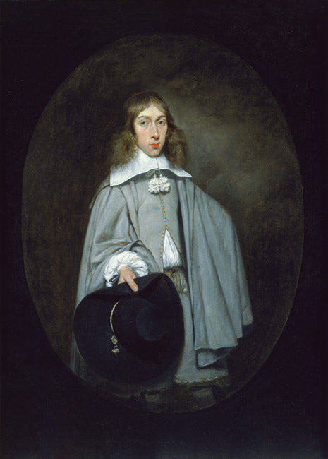 Portrait de Jan Craeyvanger (1641–après 1668) - Gerard ter Borch image 1 reproduction de peinture à l’huile