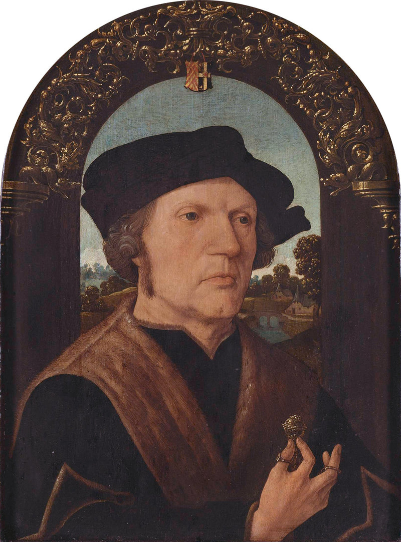 Retrato de Jan Gerritsz van Egmond van de Nijenburg (?-1523) - Jacob Cornelisz van Oostsanen