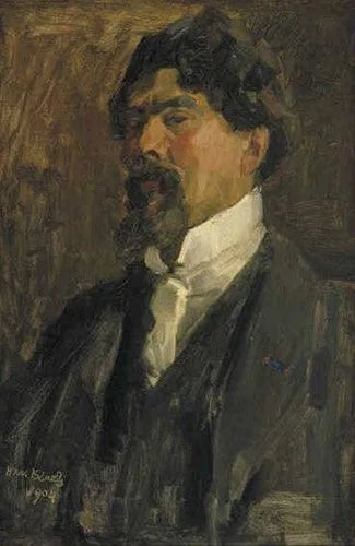 Retrato de Jan Toorop - Isaac Israëls