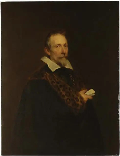 Portrait de Jan van den Wouwer - Antoine van Dyck image 1 reproduction de peinture à l’huile