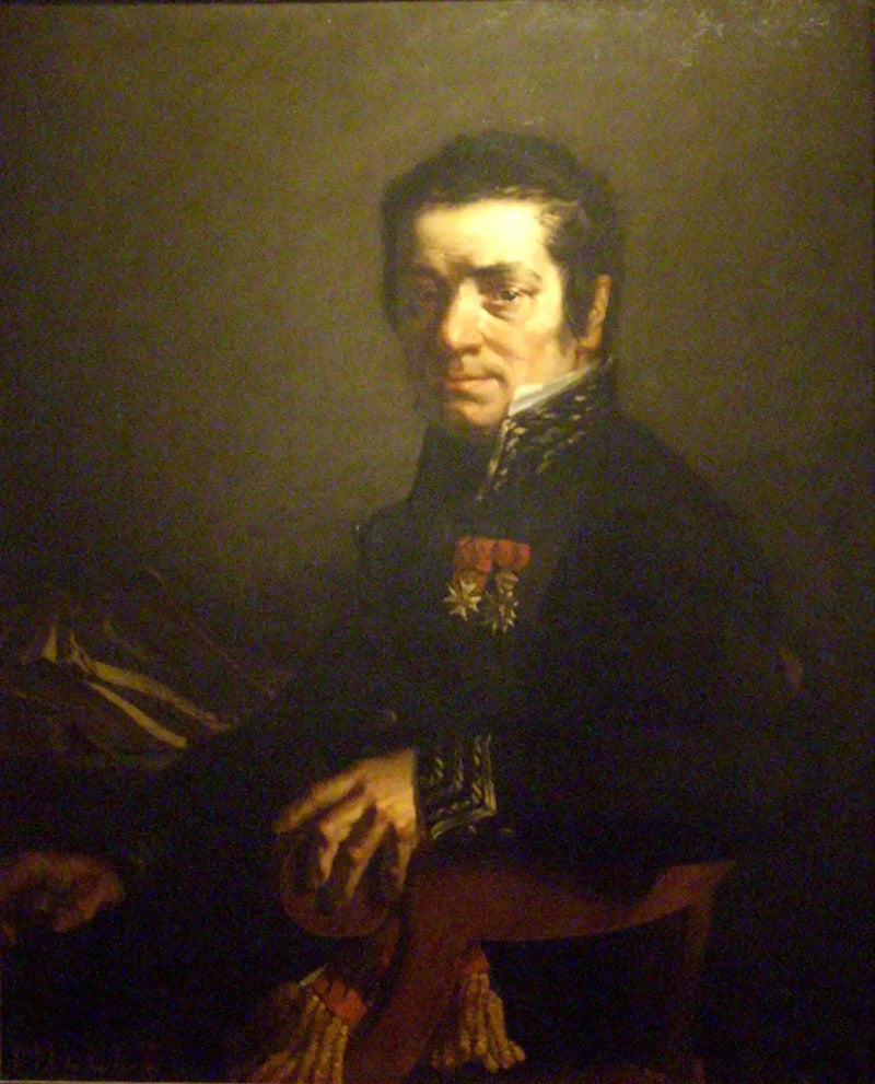 Retrato de Javain, prefeito de Cherbourg de 1830 a 1833) - Jean-François Millet