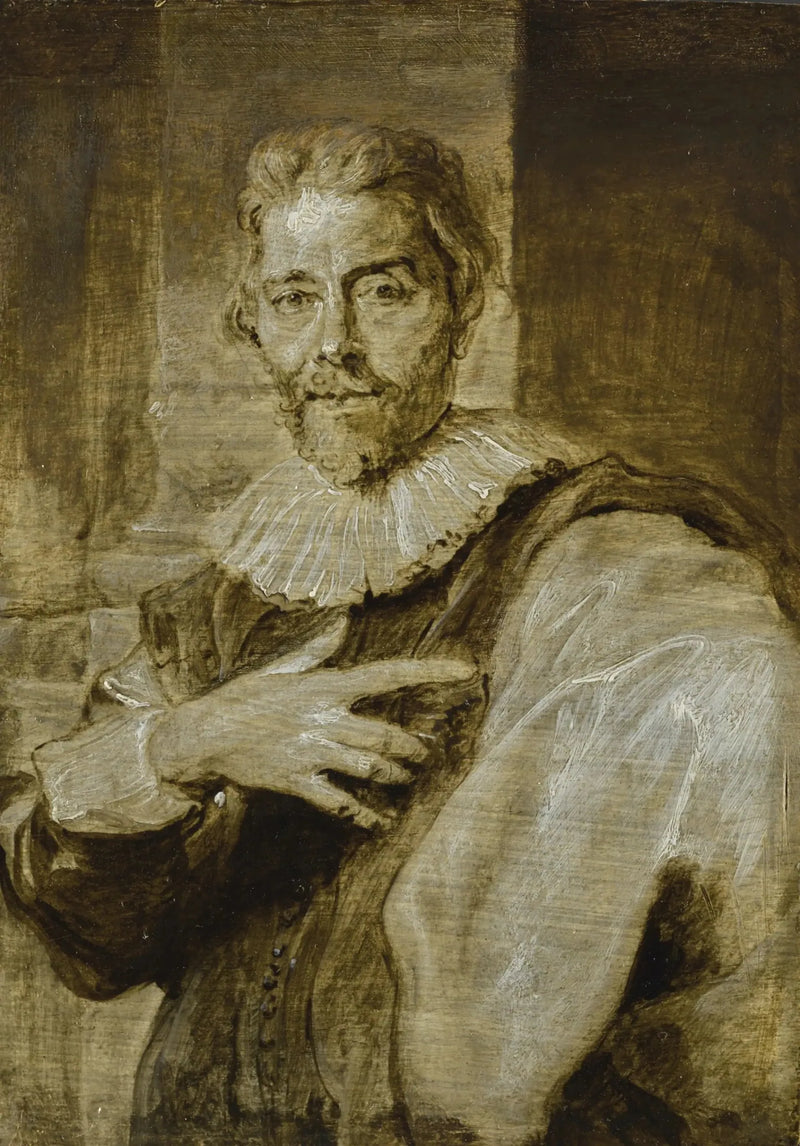 Retrato de Jean-Baptiste Barbé (1578-1649) - Antoine van Dyck