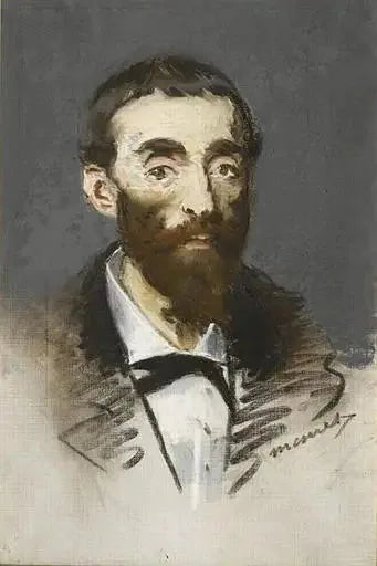 Retrato de Jean de Cabanes, chamado Cabaner, músico - Édouard Manet