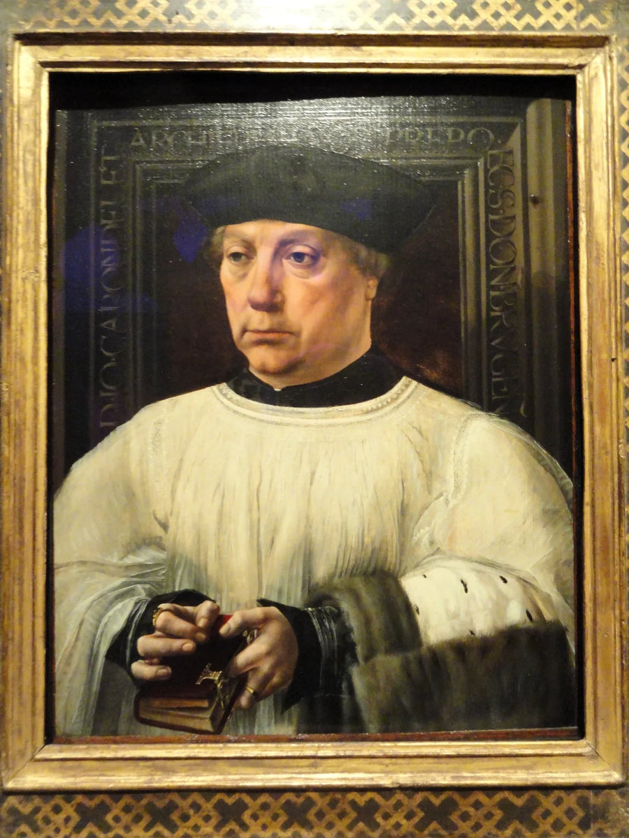 Retrato de Jean Carondelet - Jan Gossaert