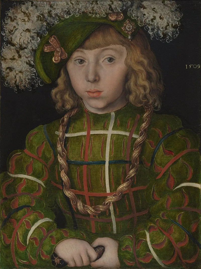 Retrato de Jean-Fredérico I de Saxônia - Lucas Cranach, o Velho