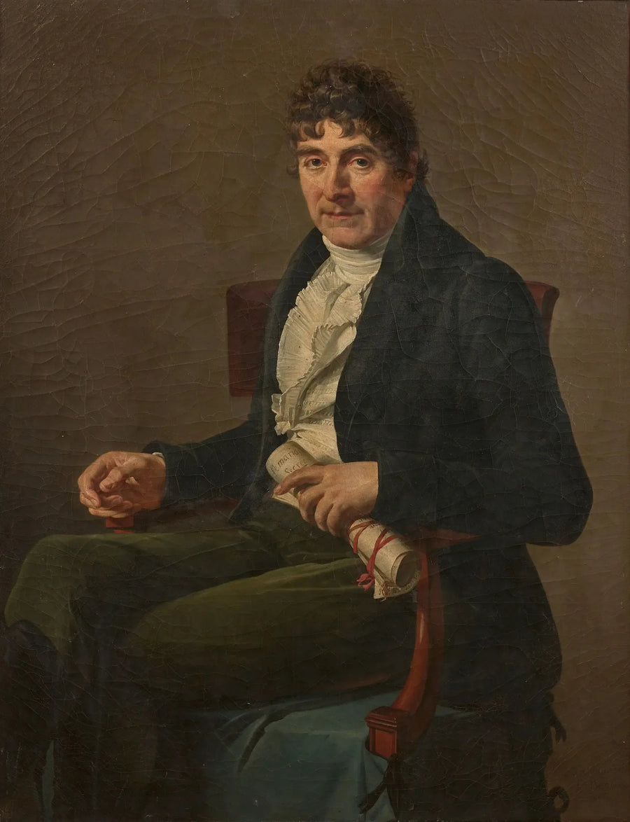 Retrato de Jean-Louis Brousse-Desfaucherets - Marie-Guillemine Benoist