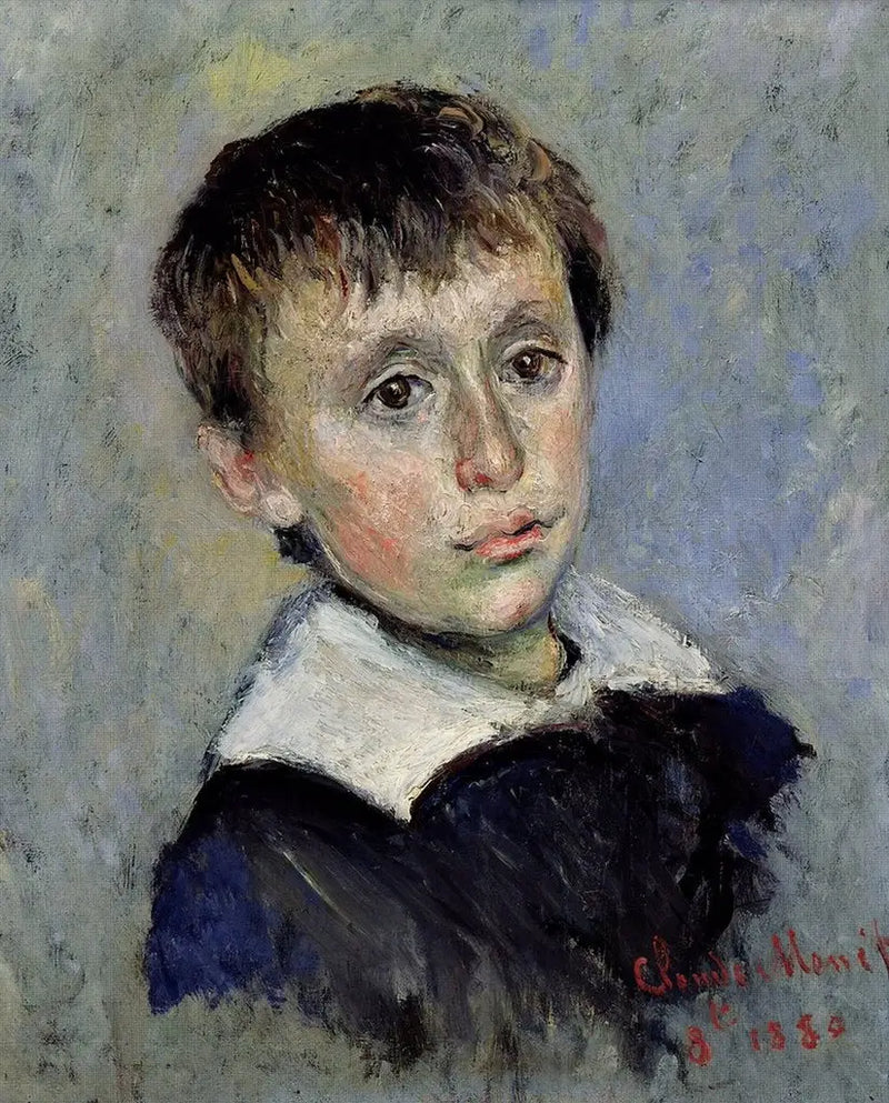 Retrato de Jean Monet - Claude Monet