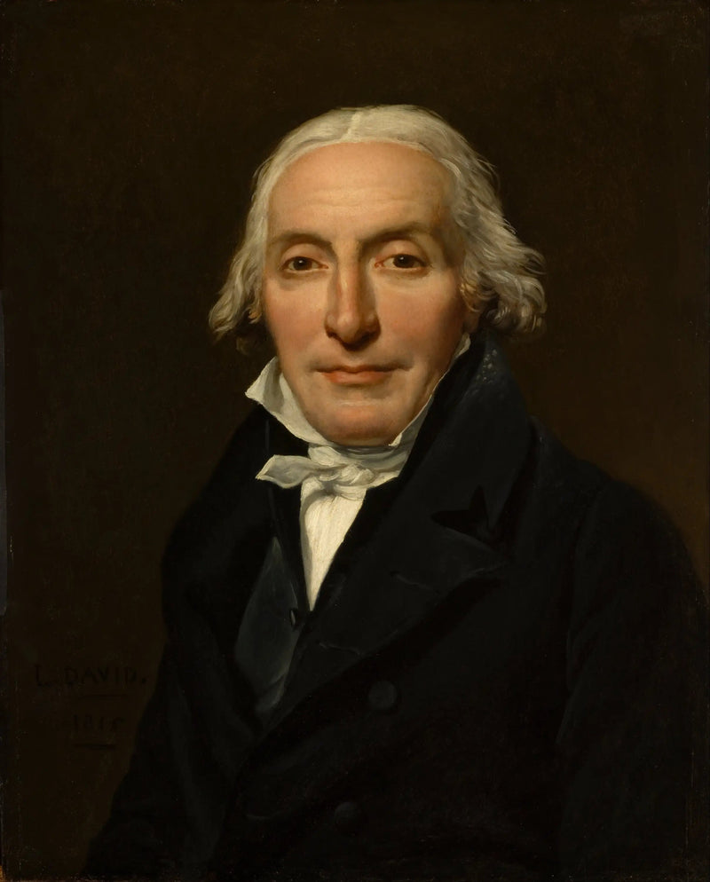 Retrato de Jean-Pierre Delahaye - Jacques-Louis David