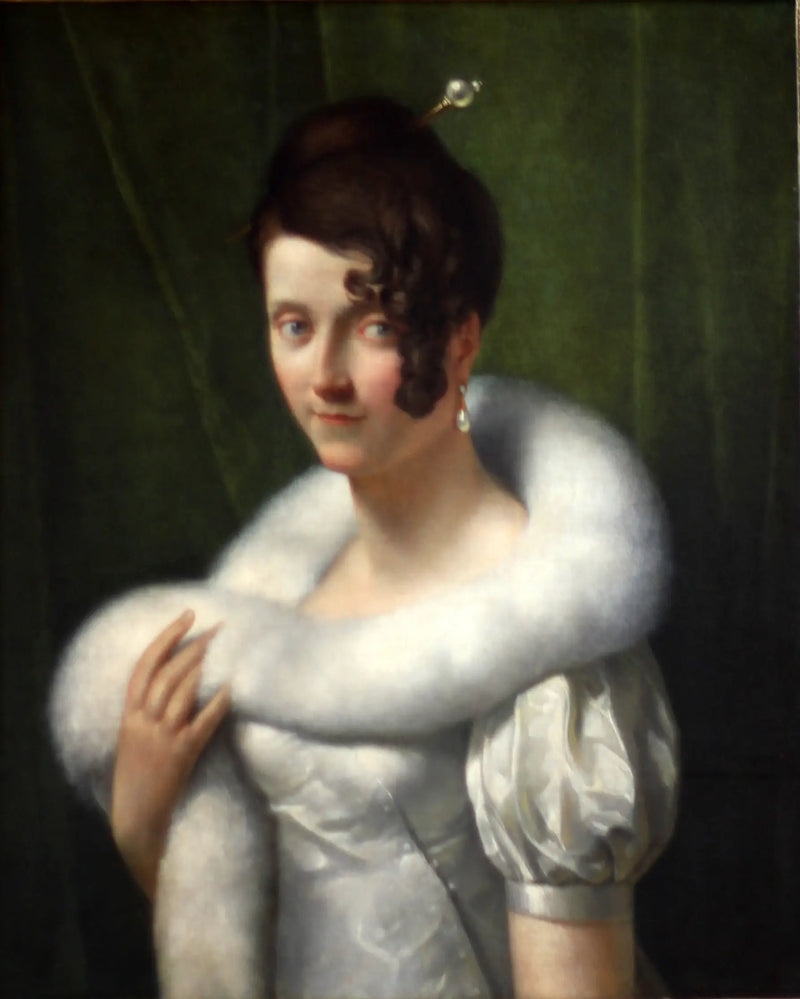 Retrato de uma jovem mulher com marta - François Gérard