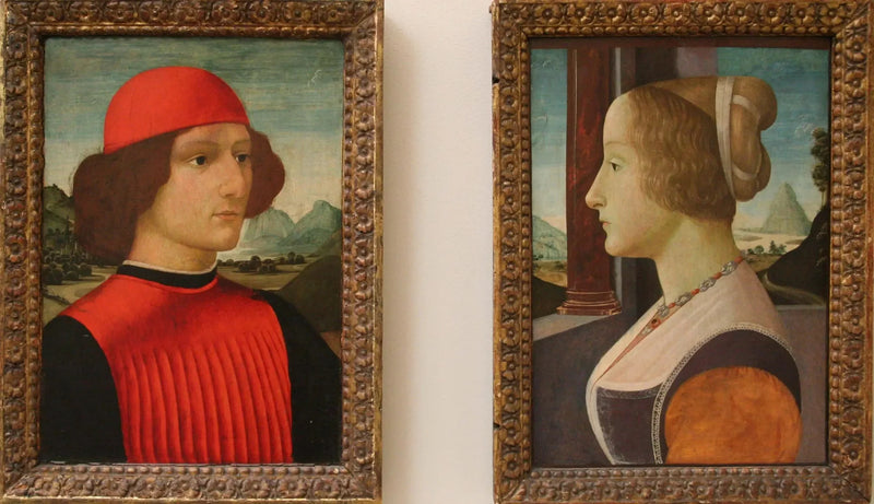 Retrato de jovem mulher - Domenico Ghirlandaio