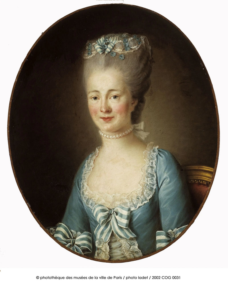 Retrato de uma jovem mulher - Élisabeth Vigée Le Brun