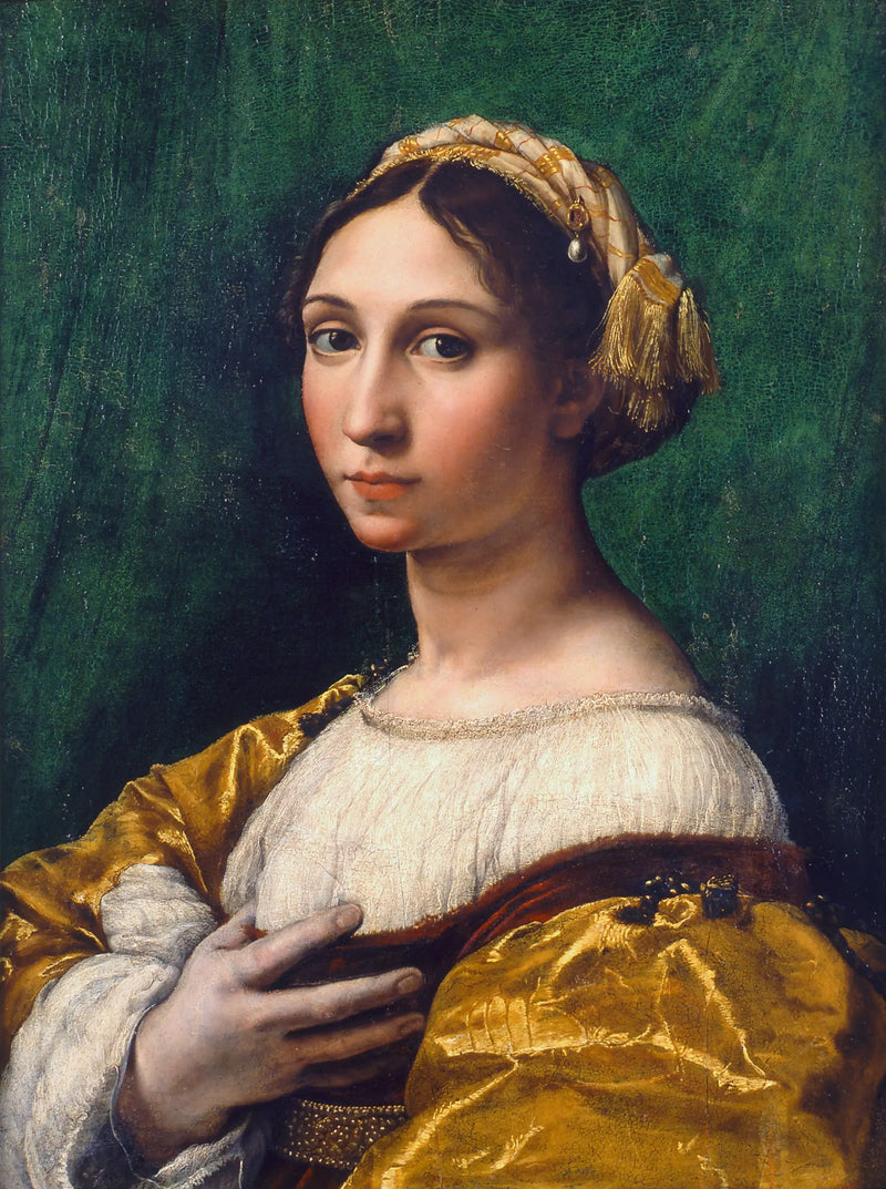 Retrato de jovem mulher - Raphaël Sanzio