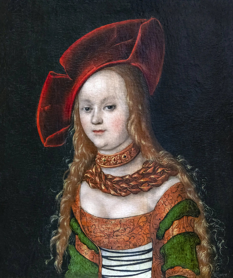 Retrato de jovem de busto - Lucas Cranach, o Velho